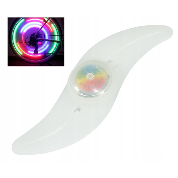Velosipēdu riteņu apgaismojums LED RGB