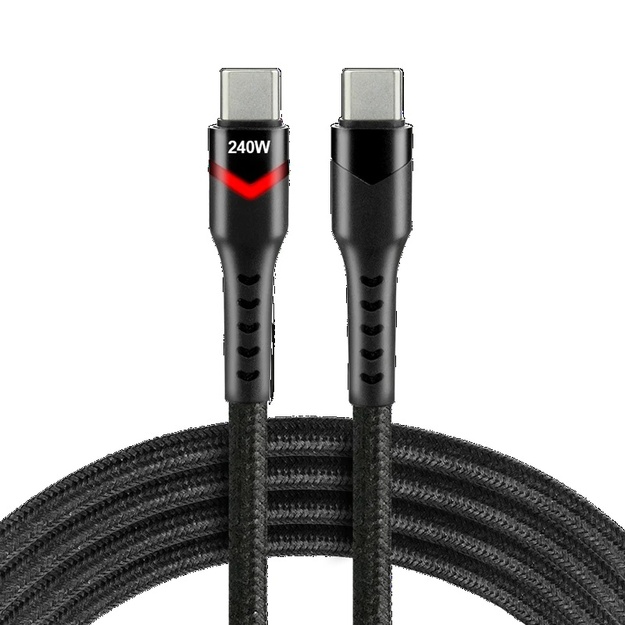 everActive USB-C PD E-Marker EPR kabelis 200 cm 3.1 5A/48V 240W CBB-2PDRS