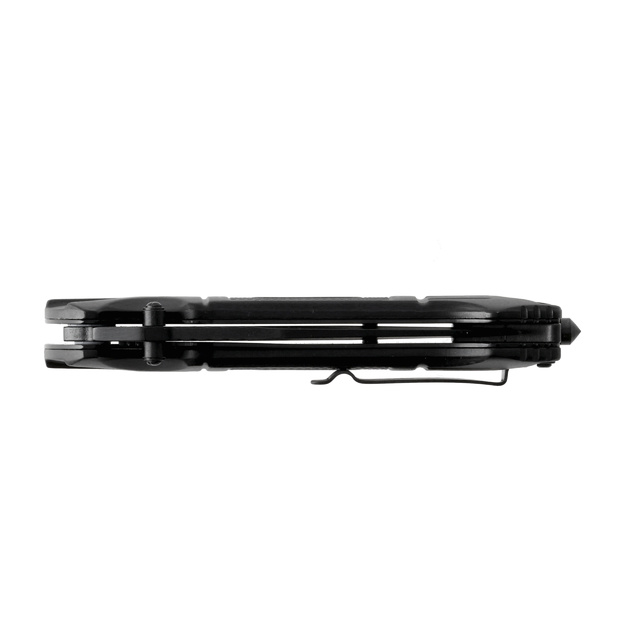 Тактический складной нож Walther BTTK Black Tac Tanto 5.0716, 440C, серрейтор, стеклобой, чехол