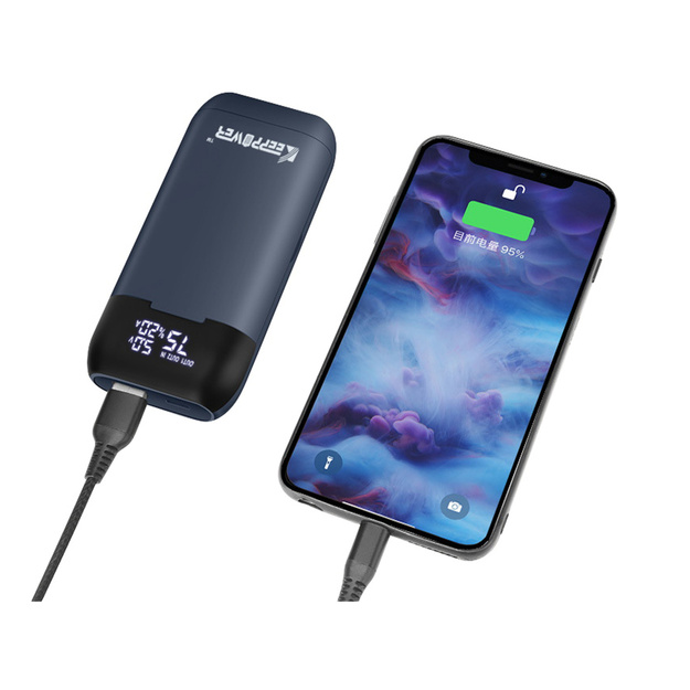 Keeppower PD2 LED akumulatoru lādētājs un powerbank