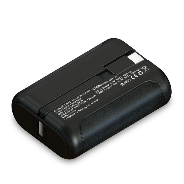 Keeppower Type-C Power Bank, 10,000 mAh, EV2170-10
