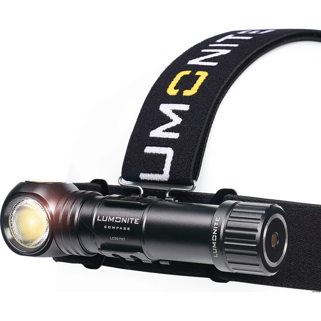 LUMONITE Compass Galvas lukturītis 1250 lm