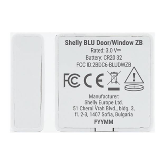Shelly BLU Door/Window ZB Zigbee, Bluetooth Sensor