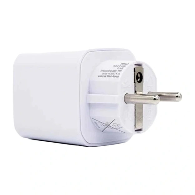 Shelly Plug M Gen3 Wi-Fi Smart Outlet (White)