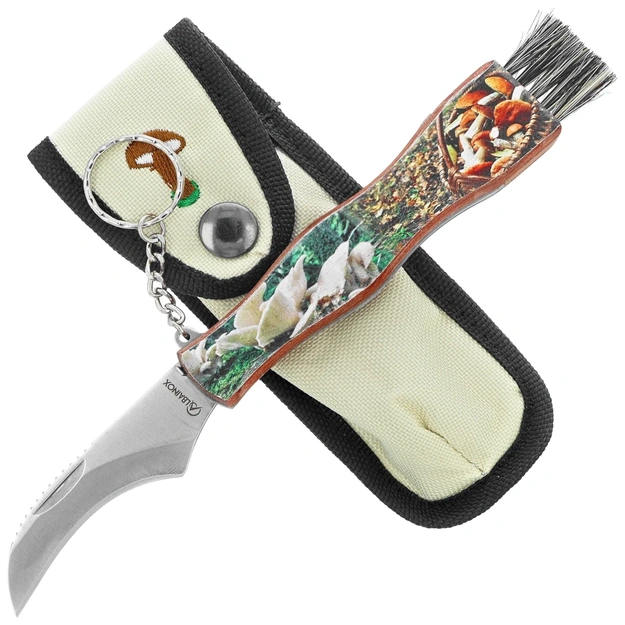 Martinez Albainox Setera 3D Madera Wood, Satin Mushroom Knife (18210)