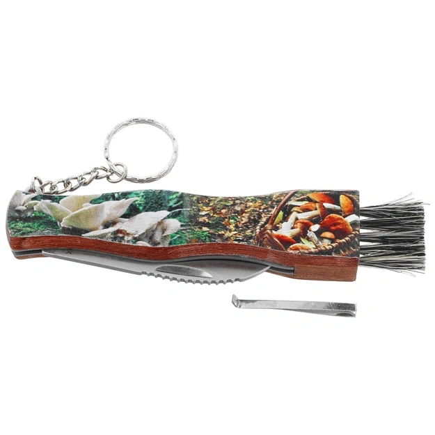Martinez Albainox Setera 3D Madera Wood, Satin Mushroom Knife (18210)