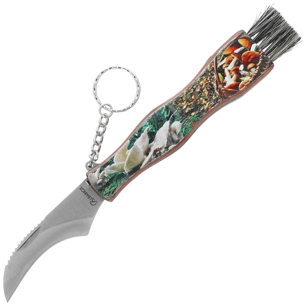 Martinez Albainox Setera 3D Madera Wood, Satin Mushroom Knife (18210)