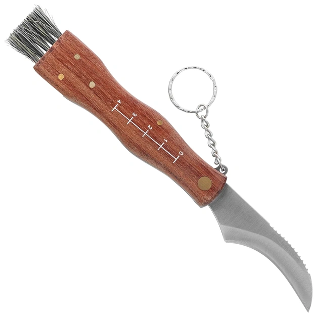 Martinez Albainox Setera 3D Madera Wood, Satin Mushroom Knife (18210)