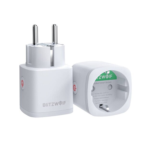 Viedā rozete BlitzWolf BW-SHP13, ZigBee, (ES) 3680W