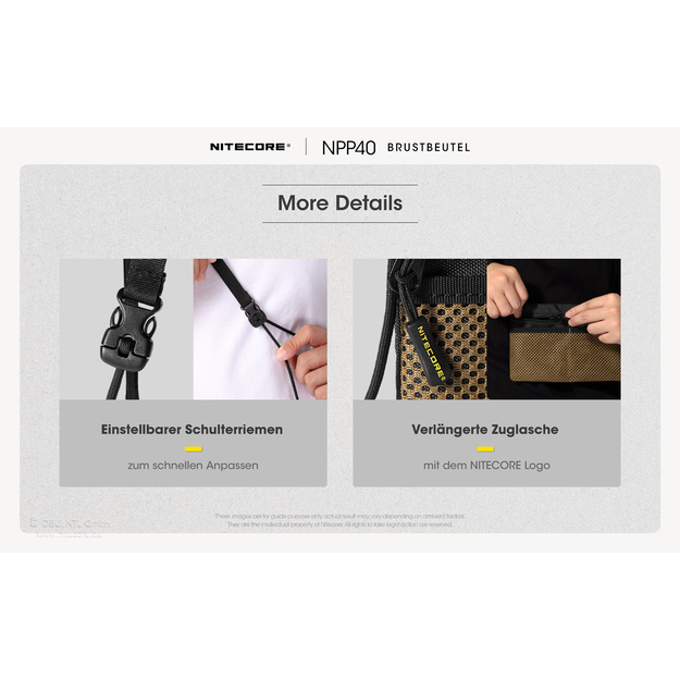 Nitecore Sacoche bag NPP40