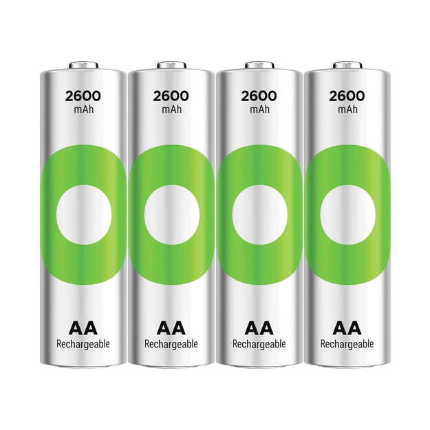 GP ReCyko battery 2600mAh AA (2700Series, 4 battery pack)