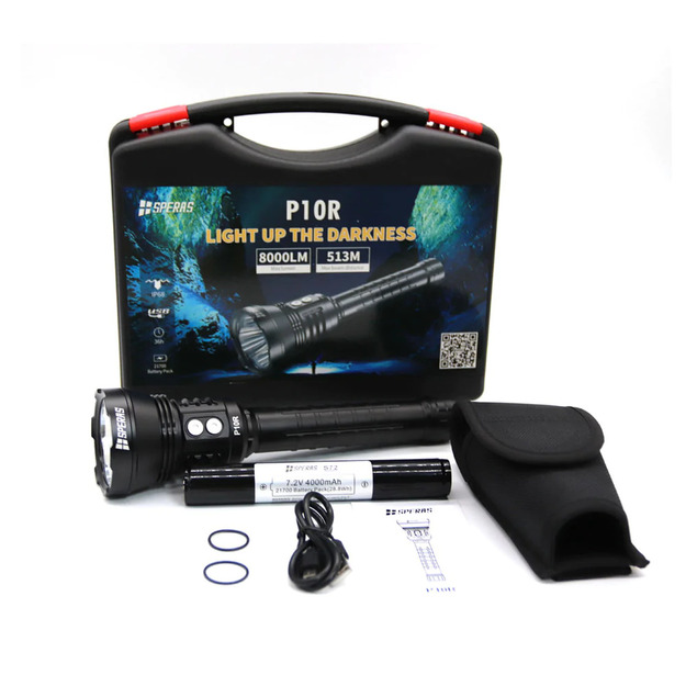 SPERAS P10R 8000lm lukturis