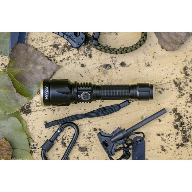Vayox tactical flashlight XP-E LED 800lm zomm VA0027