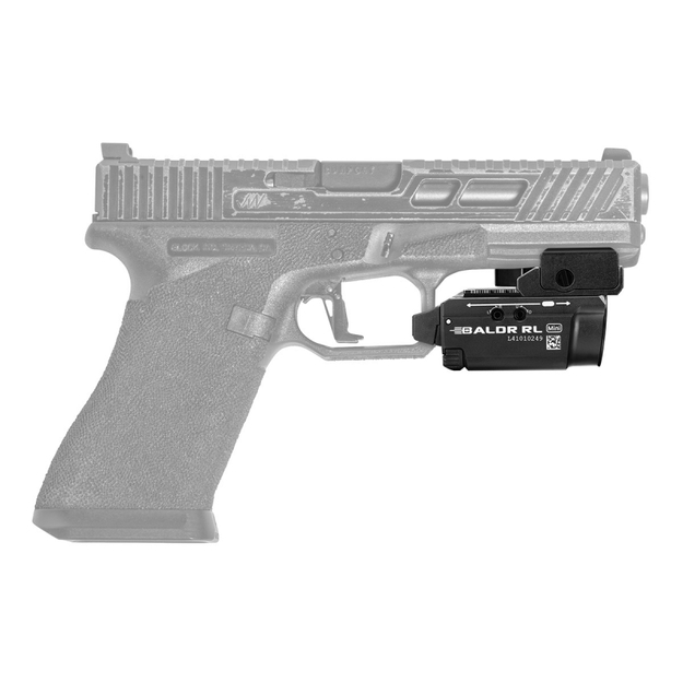 Olight Baldr-RL mini pistoles lukturītis ar sarkanu lāzeru