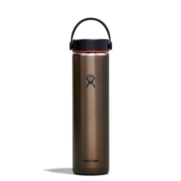 Hydro Flask Lightweight Wide Mouth Trail Series ceļojumu dzeramā pudele 710 ml LW24LW080 Obsidian