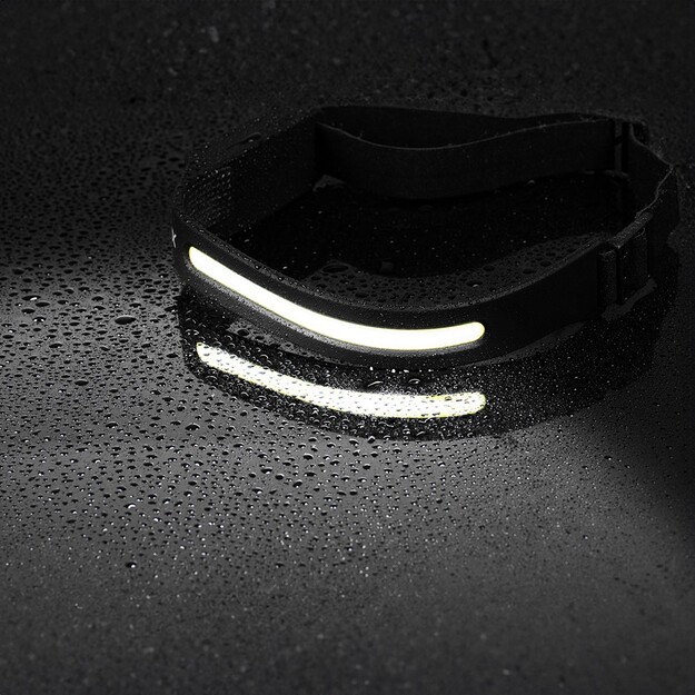 Vayox COB + XPE uzlādējams galvas lukturītis 350lm ar kustības sensoru VA0128