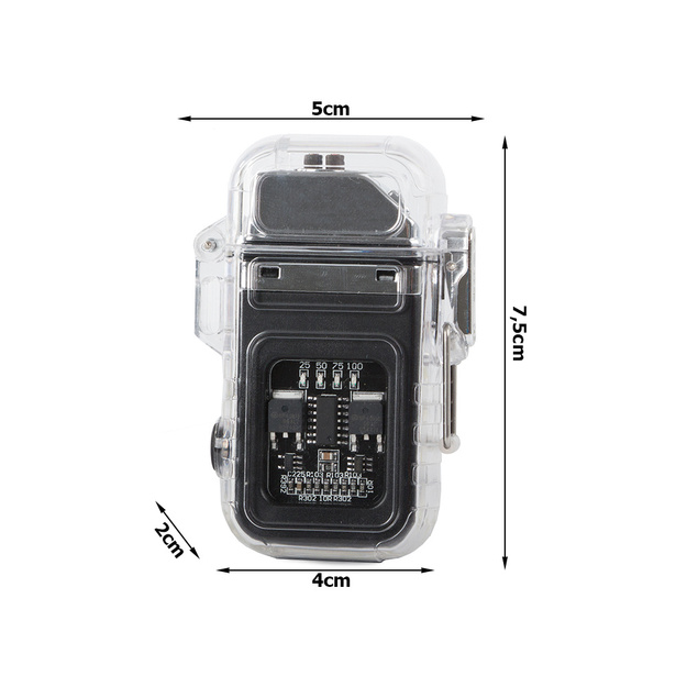 Plazmas &scaron;ķiltavas ar LED lampu, elektriskās, USB