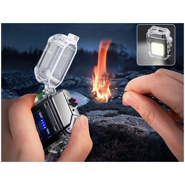 Plazmas &scaron;ķiltavas ar LED lampu, elektriskās, USB