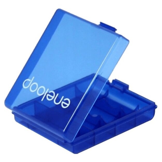 Panasonic Eneloop 4x R03 AAA 800mAh baterijas BK-4MCDEC4BE (+ kaste)