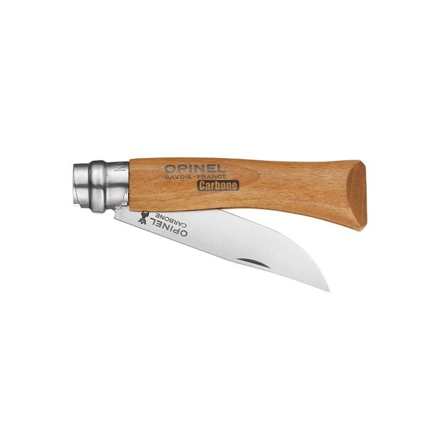 Opinel carbon steel knife No.7 with beech handle