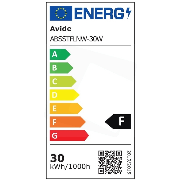 Avide LED prožektors 30W 220V kabelis 1,5m