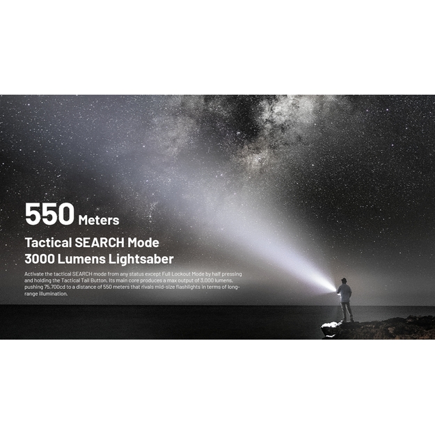 Nitecore EDC35 lukturis 5000lm