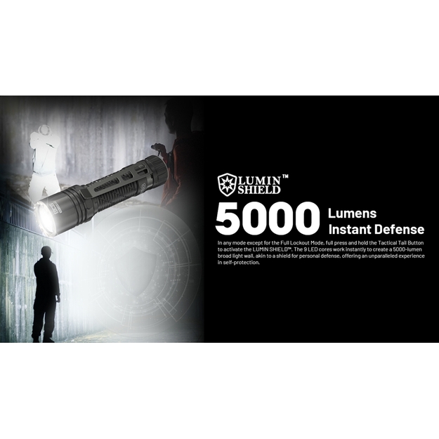 Nitecore EDC35 lukturis 5000lm