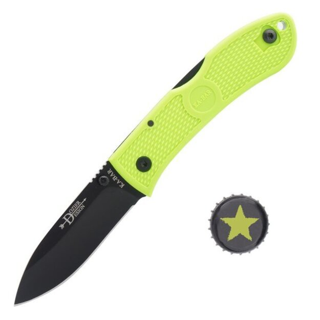  Ka-Bar Dozier Folding Hunter Zombie Green 4062ZG folding knife