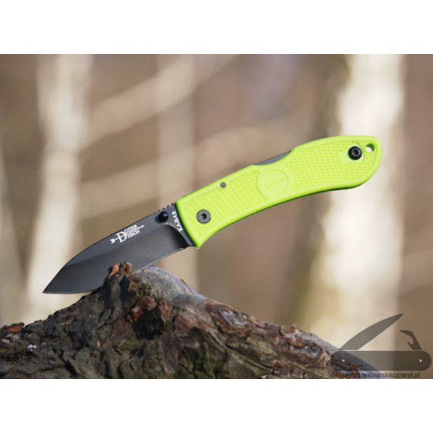  Ka-Bar Dozier Folding Hunter Zombie Green 4062ZG folding knife