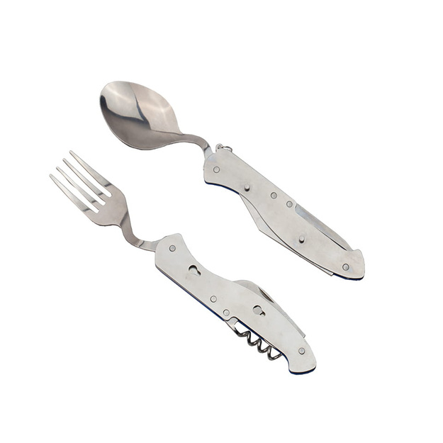 Saliekamais nazis ar dak&scaron;iņu, karoti, pudeļu atveri