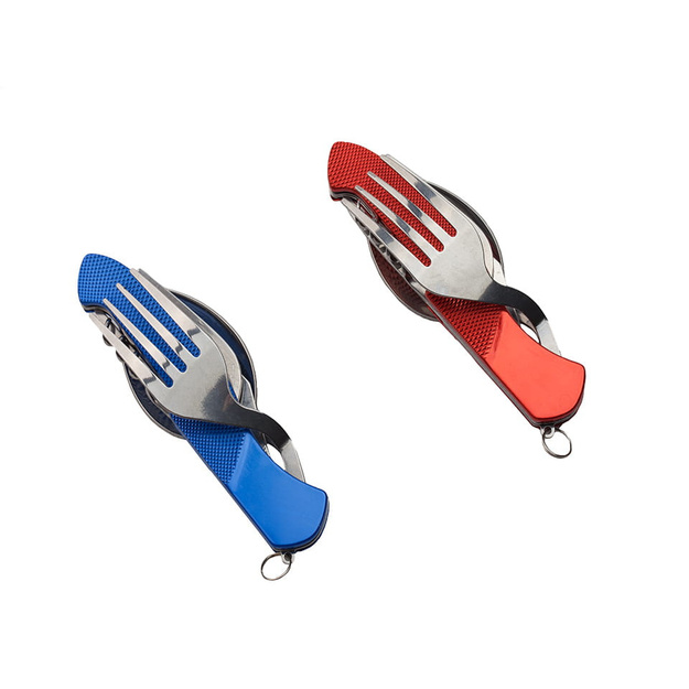 Saliekamais nazis ar dak&scaron;iņu, karoti, pudeļu atveri