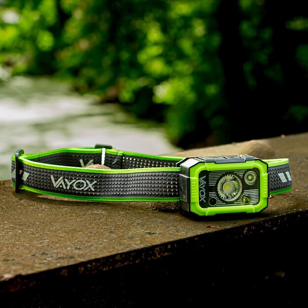 Vayox uzlādējams lukturis 750lm CREE + SMD Pro Series VA0187