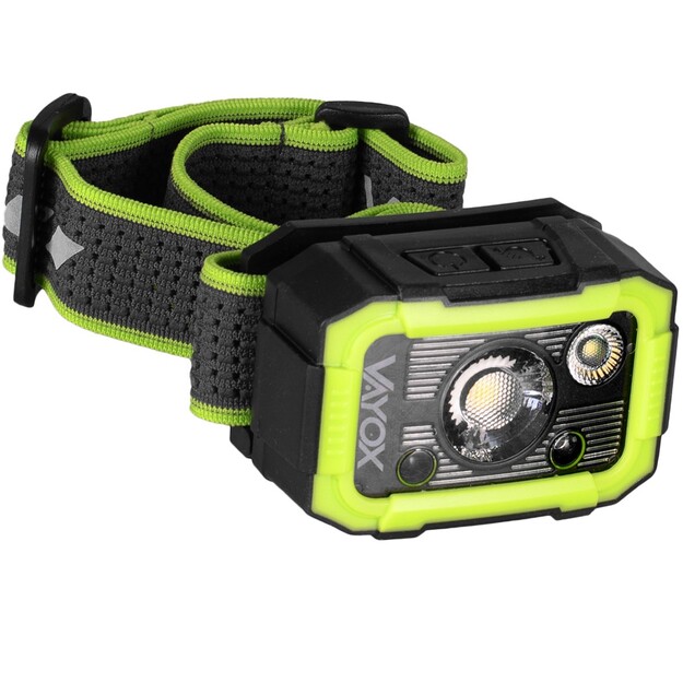 Vayox uzlādējams lukturis 750lm CREE + SMD Pro Series VA0187