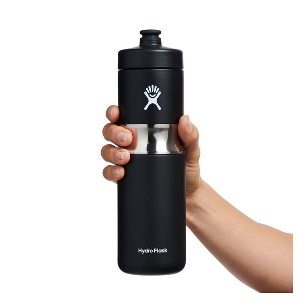 Hydro Flask izolēta sporta pudele 591ml Melns SB20001