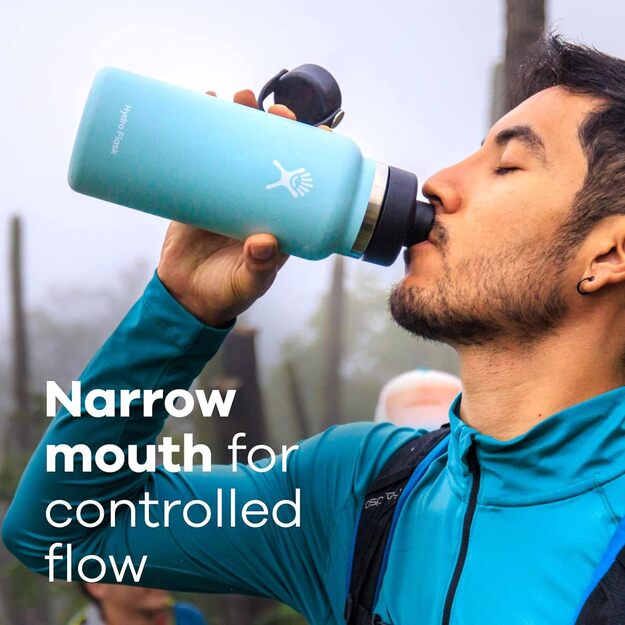 Hydro Flask Wide Mouth sērijas sporta dzērienu vāciņ&scaron; ar pla&scaron;u atvērumu WFCC001