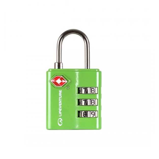 Lifeventure TSA Comb slēdzene - zaļa