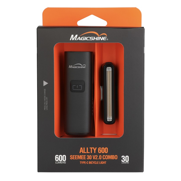Priek&scaron;ējo lukturu komplekts Magicshine ALLTY 600 + SeeMee 30 V2.0