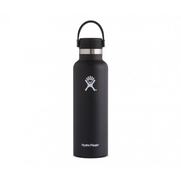 Hydro Flask Standard Flex Cap ceļojumu pudele 621ml Black S21SX001 