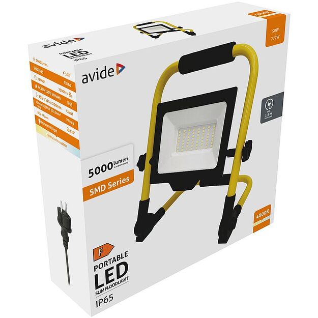 LED prožektors 50W 5000lm Avide 220V