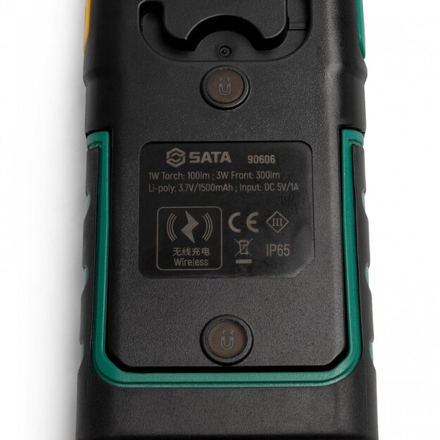 SATA lampa darbam COB LED 3+1W ar bezvadu uzlādi