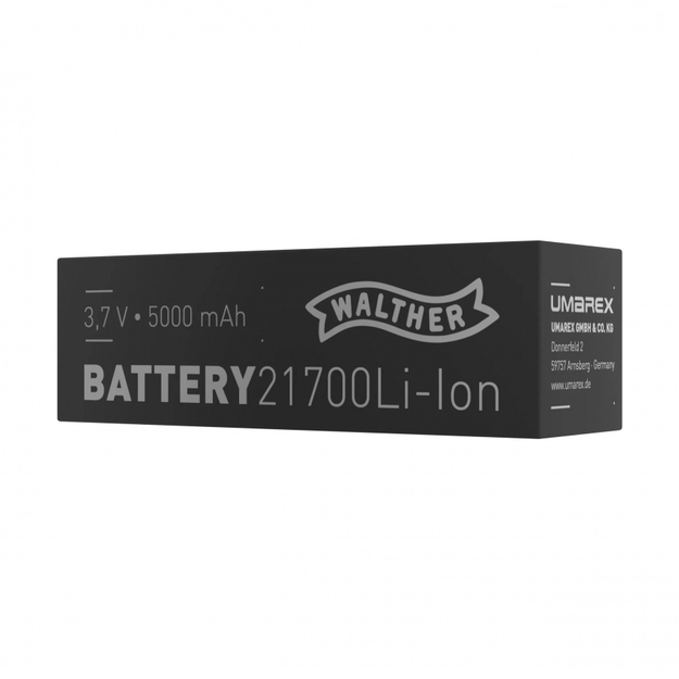 Walther 21700 Li-Ion akumulators 5000 mAh 3.7V 3.7154