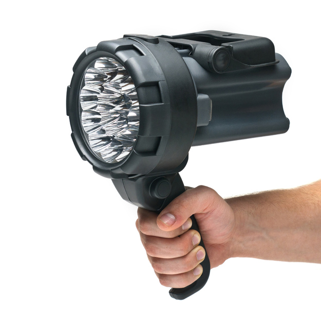 Prožektorius su rankena Falcon Eye 9018-LED pakraunamas 