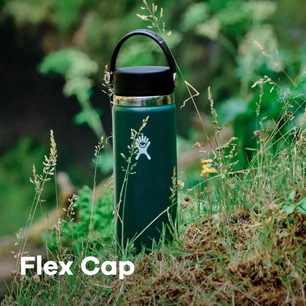 Hydro Flask Wide mouth travel bottle 591ml Black W20BTS001