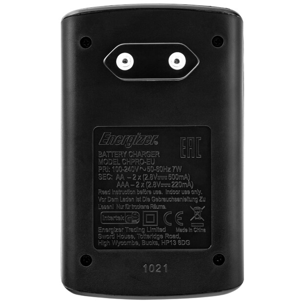 Energizer Pro lādētājs ar 4xAA 2000 mAh