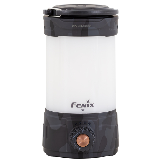 Fenix CL26R Pro LED kempinga laterna ar USB savienojumu Grey Camo