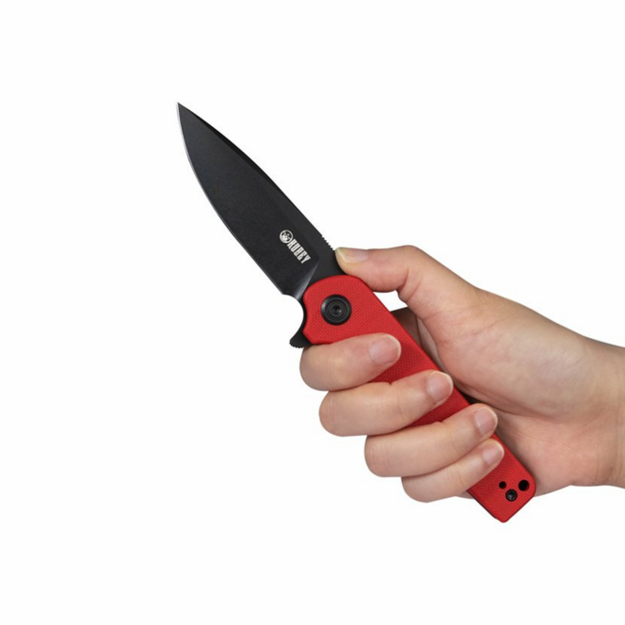 Складной нож Kubey Wolverine G10 D2 KU233E Красный/Черный