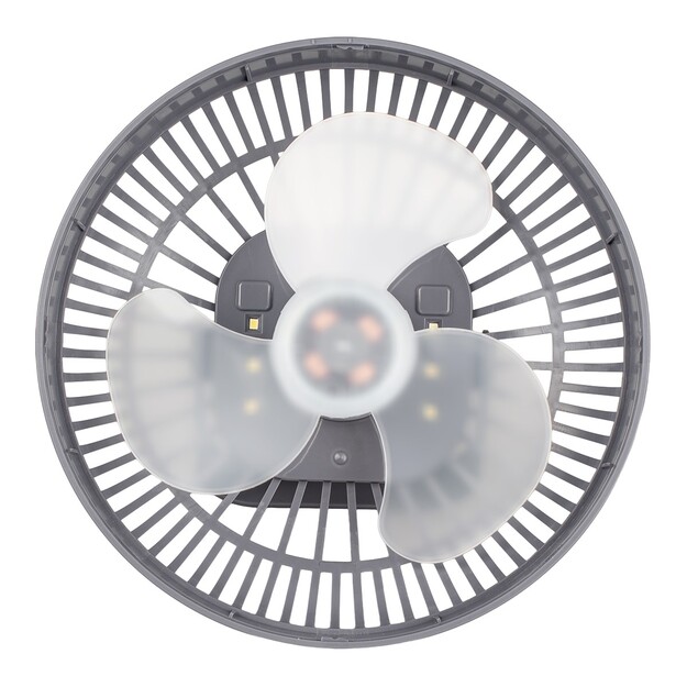 Vayox pārnēsājamais uzlādējamais ventilators ar apgaismojumu 6xSMD VA0337G