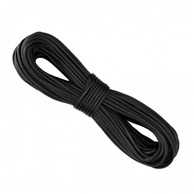 Paracord EDCX 550 III tipa virve 30 m melna