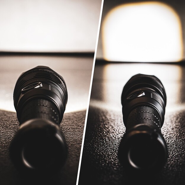 Vayox Pro sērijas taktiskais lukturītis 3000lm IPX7 30W LED SMD VA0364