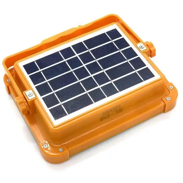 LED Prožektors ar Saules Paneli, Pārnēsājams, ar Power Bank Funkciju (USB-C), 150W